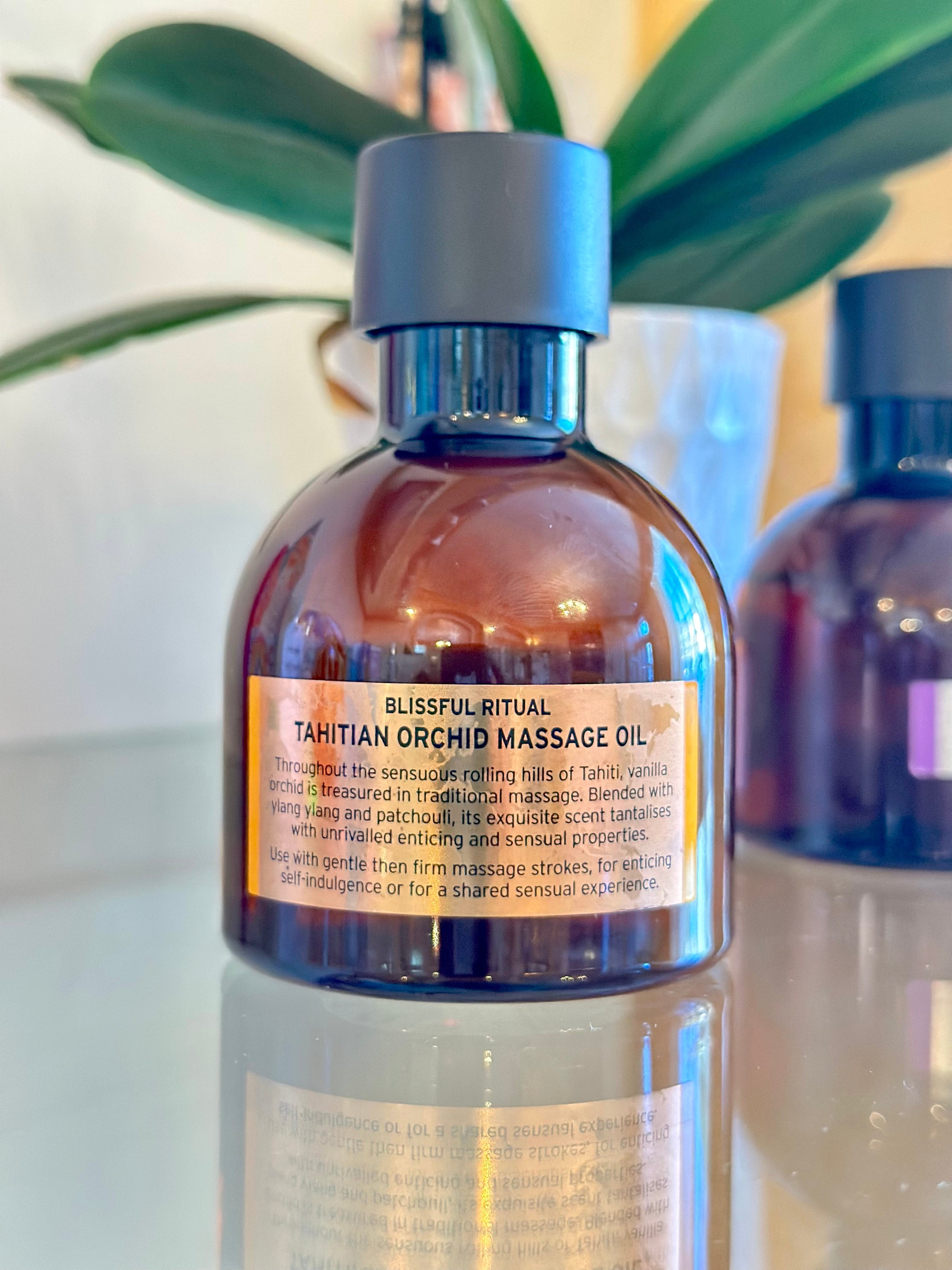 tai　マッサージピール、オーキッドグロー、水光スタンプ Tahitian Orchid Massage Oil | M.Y.W. Spa